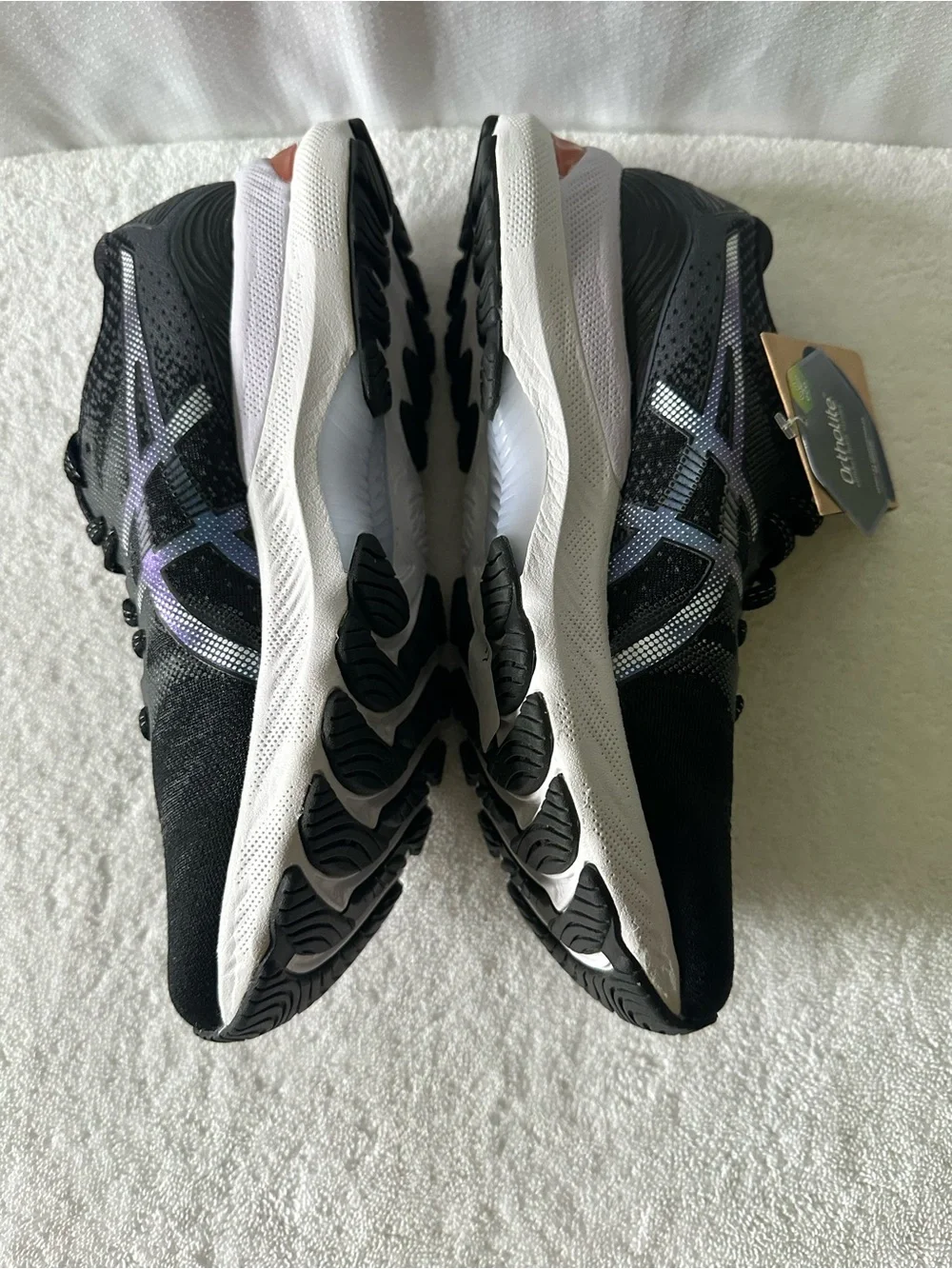 ASICS Gel Nimbus 23 Black/ Carrier Gray  Running Shoes Women’s Size 8 - Picture 6 of 9
